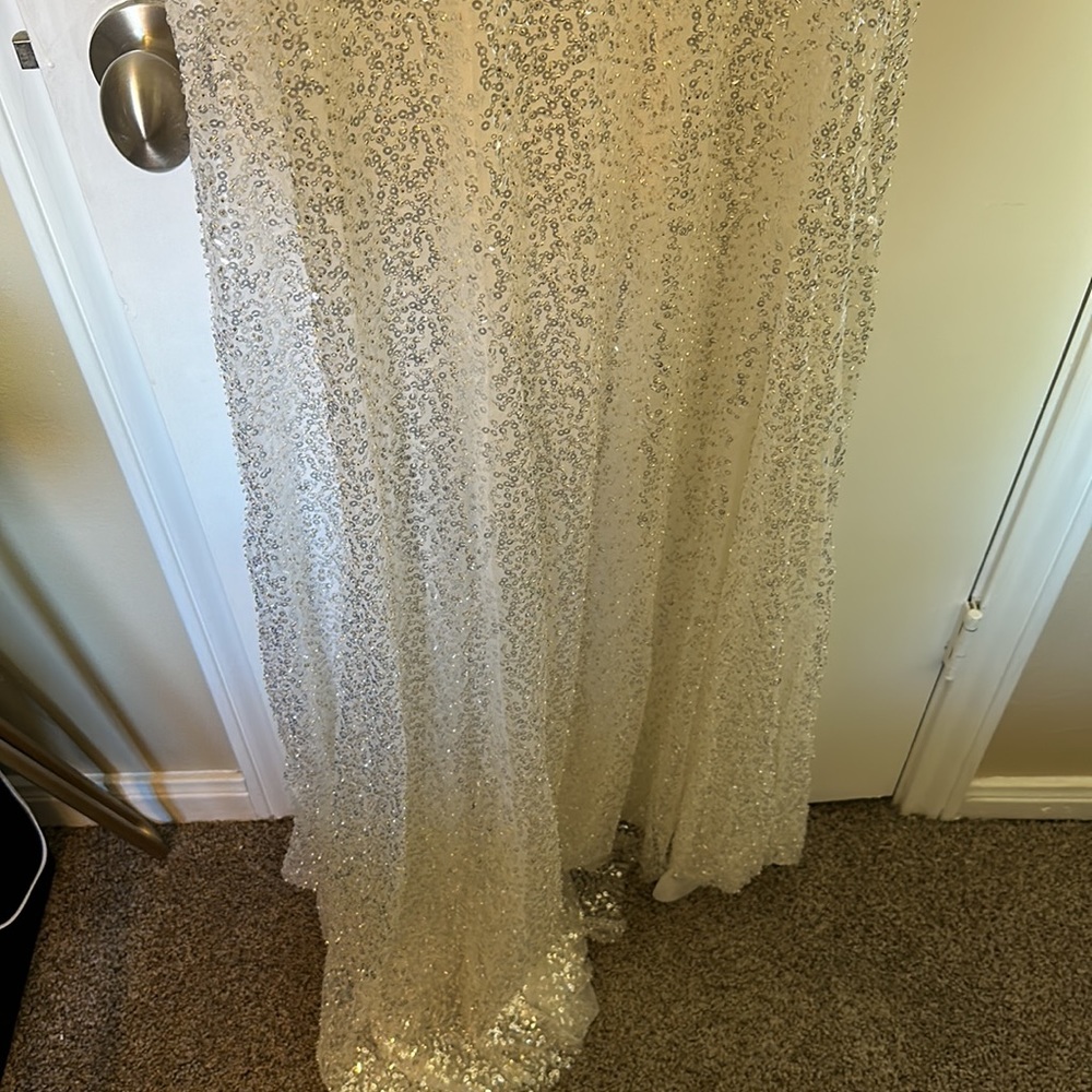 Sequin, Beaded and Rhinestones Dress - Picture 8 of 14